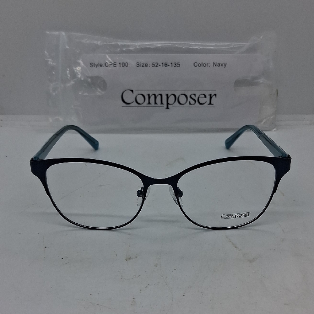 NWT Rxable Composer CPE100 Navy Eyeglass Frames